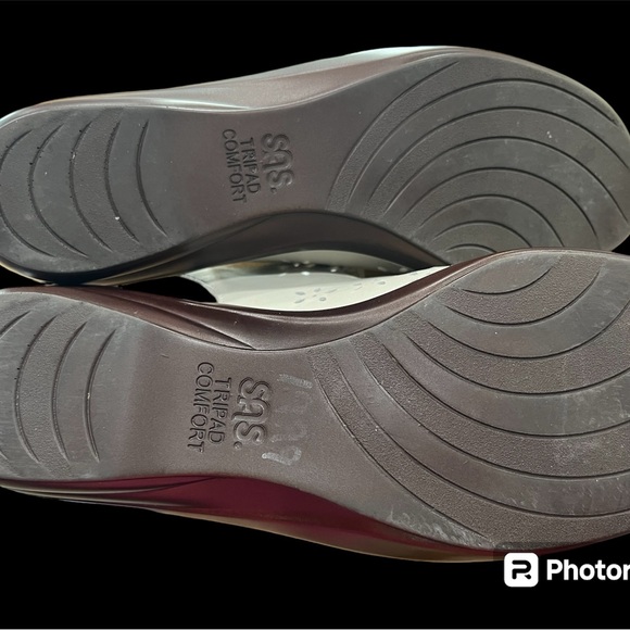 SAS Quatro Tripad Comfort Slingback Sandals Bone 3 Strap Women Size 8 N Beige. - Picture 6 of 6